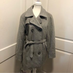 Ll Bean ladies 100% wool winter coat size large